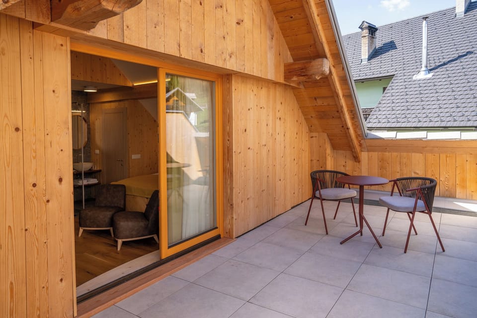 Traditional Double Room, Mountain View | Terrace/patio