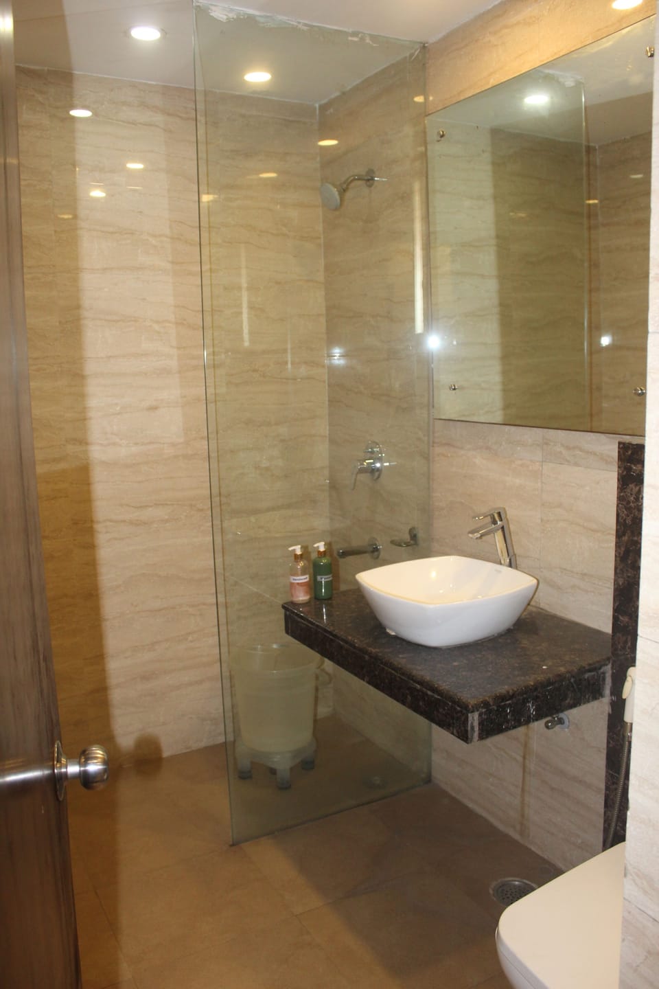 Deluxe Room | Bathroom | Shower, rainfall showerhead, free toiletries, towels