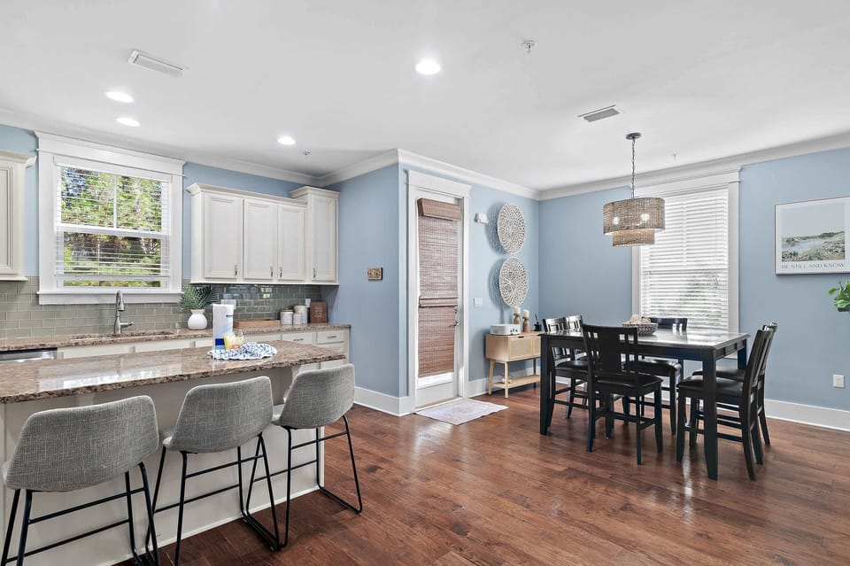 Generous seating ideal for entertaining