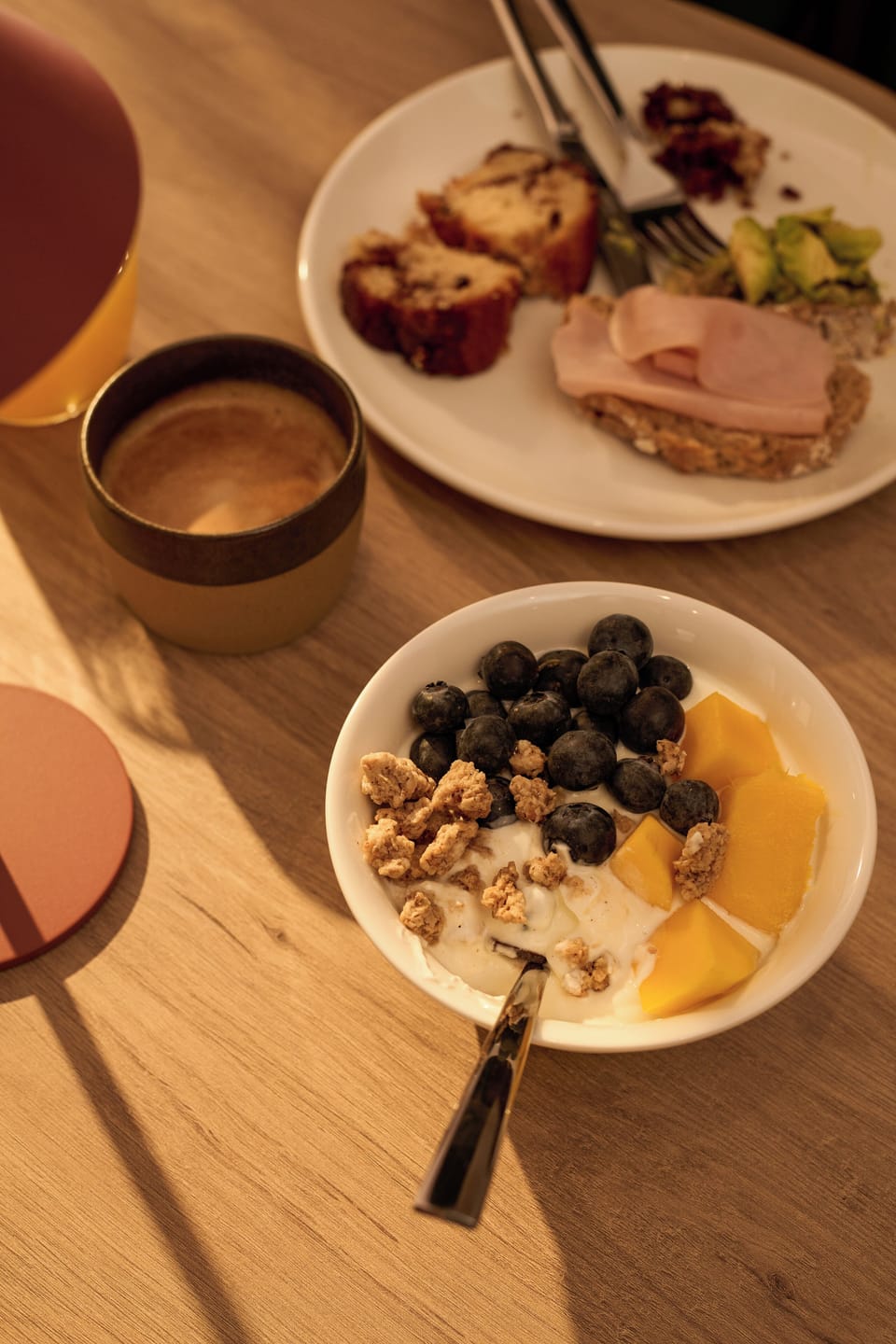 Daily buffet breakfast for a fee