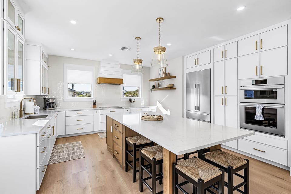 Cook meals in the kitchen of your dreams with plenty of space to prepare a feast!