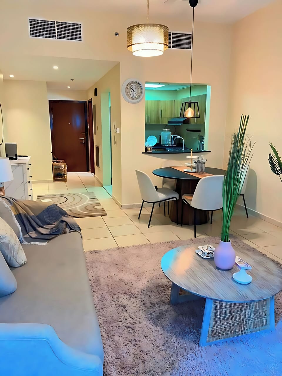 Superior Apartment, Balcony, City View | Living area