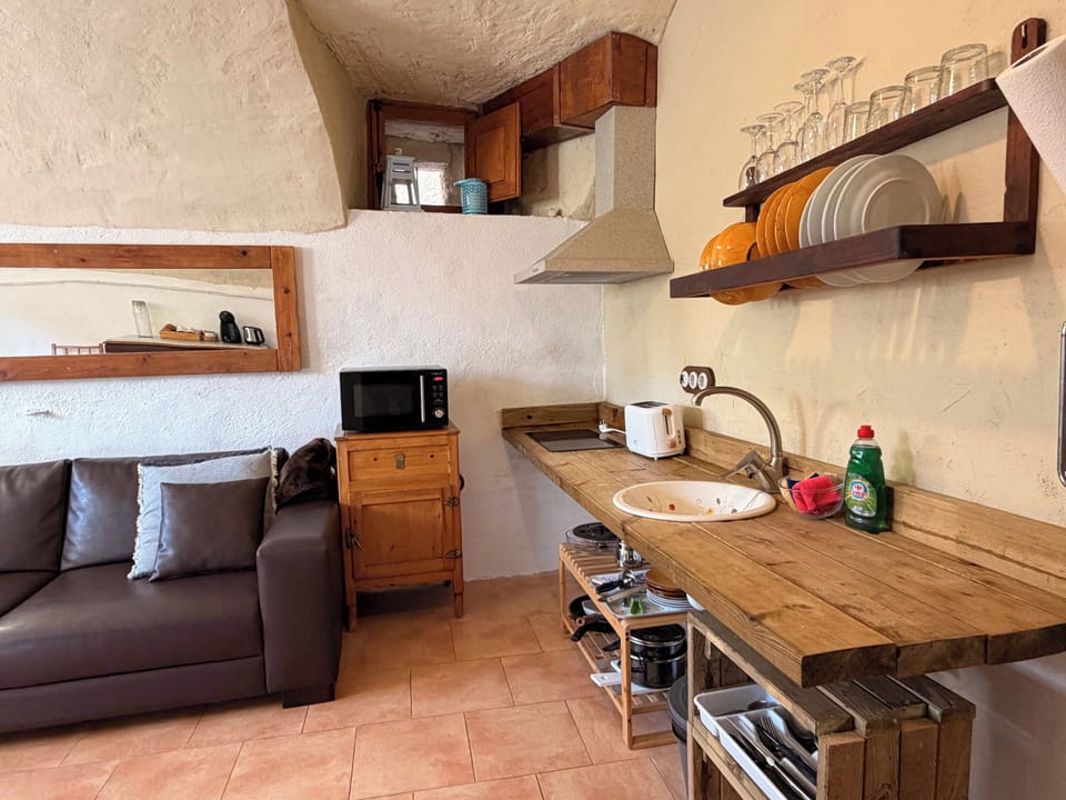Cook with ease in a fully equipped kitchen.