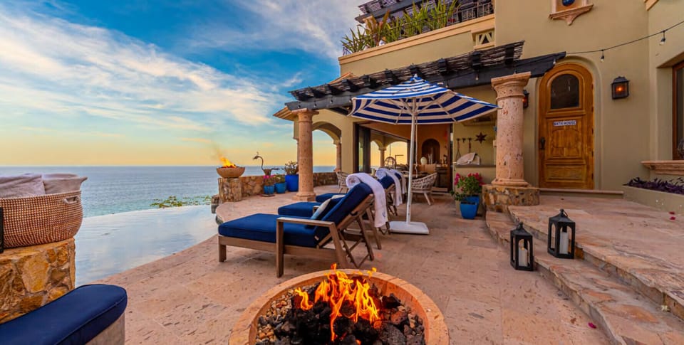 Fire Pit & Sunset