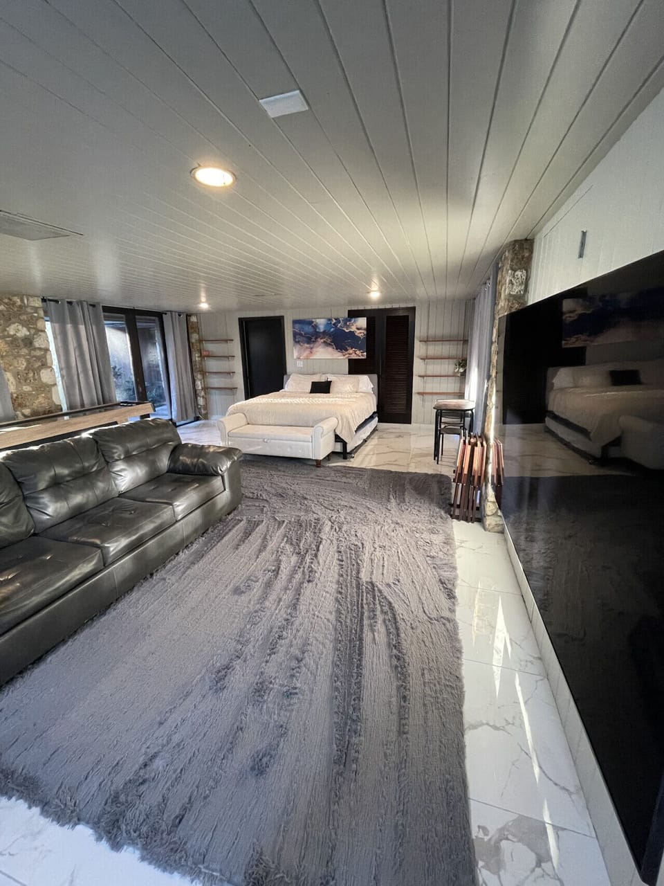 Comfy Seating and Rug