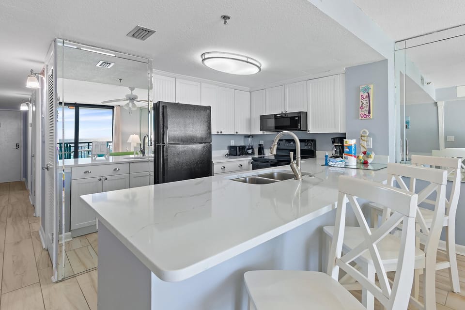 Condo, 1 King Bed with Sofa bed (SunDestin 909) | Private kitchen