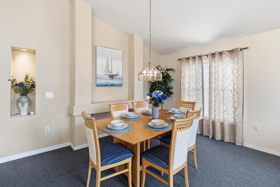 Bright dining area with cozy seating for memorable meals