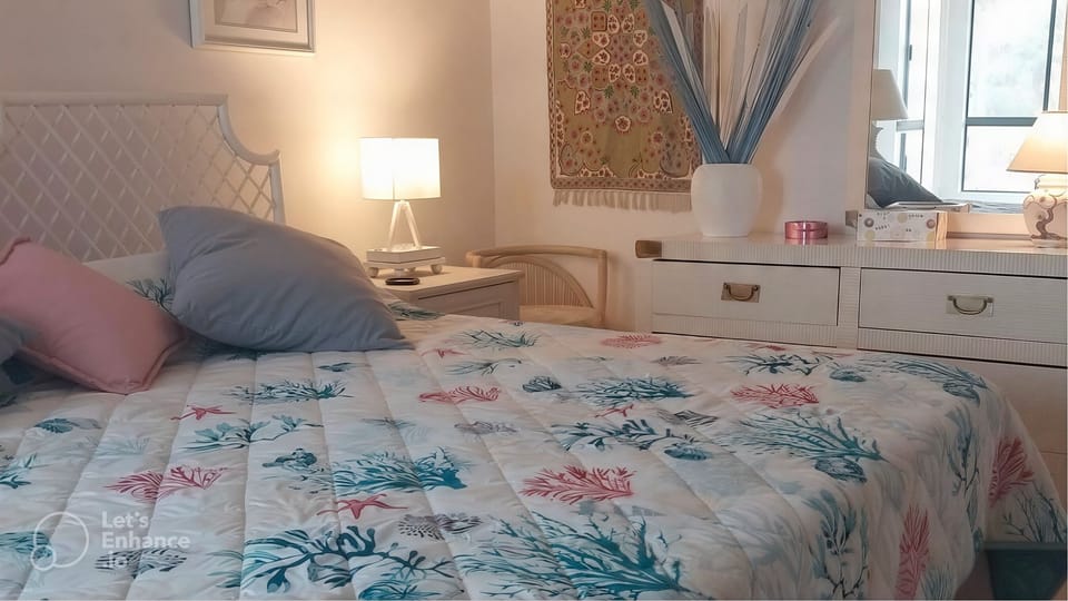 Bedroom, King Bed, Large Walk-In Closet, Sitting Alcove, full Bath.