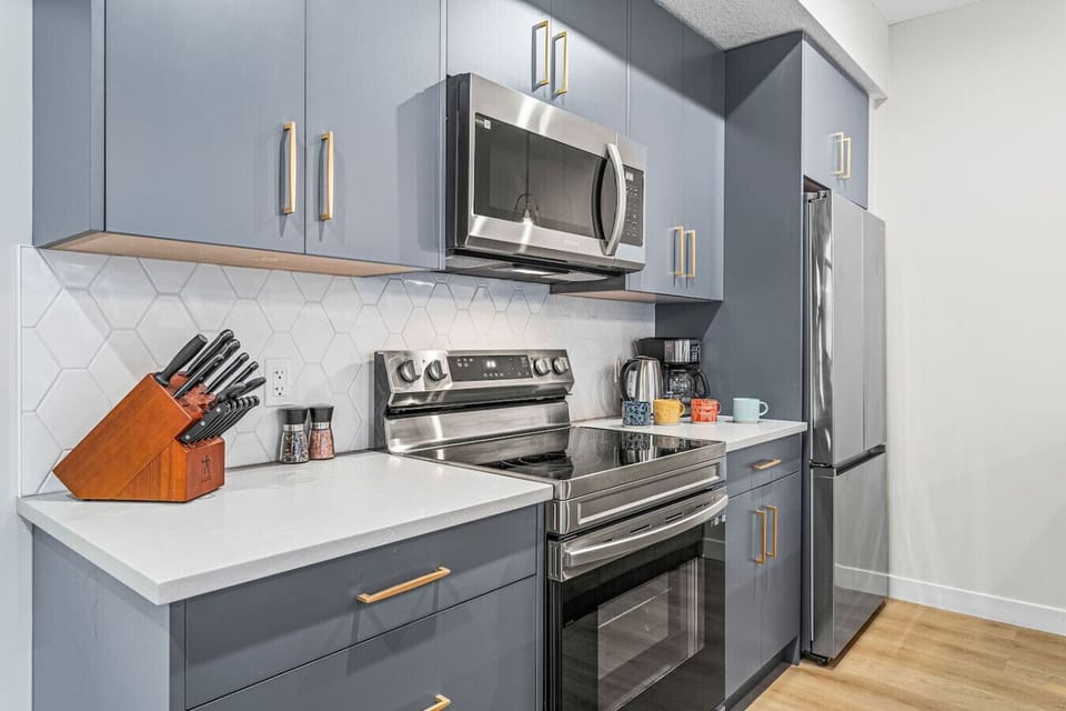 All appliances are available for your use.