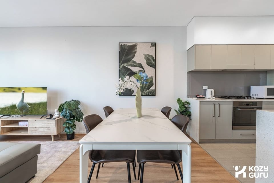 A chic, inviting dining setting