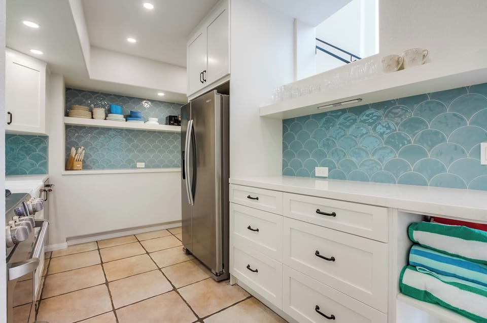This kitchen offers the ideal mix of style, and function.