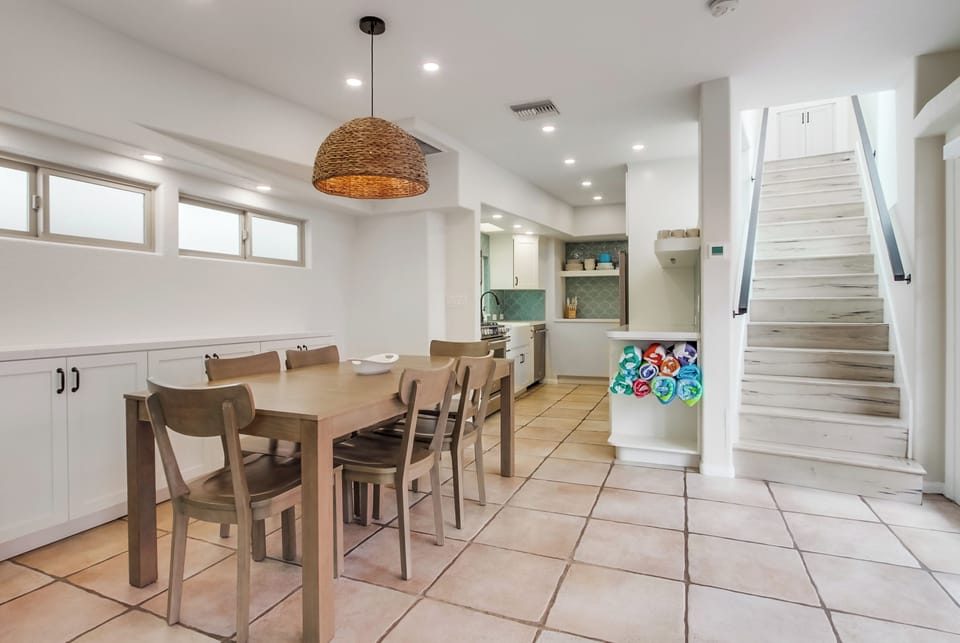 Perfect for family meals, game nights, or relaxed seaside dining.