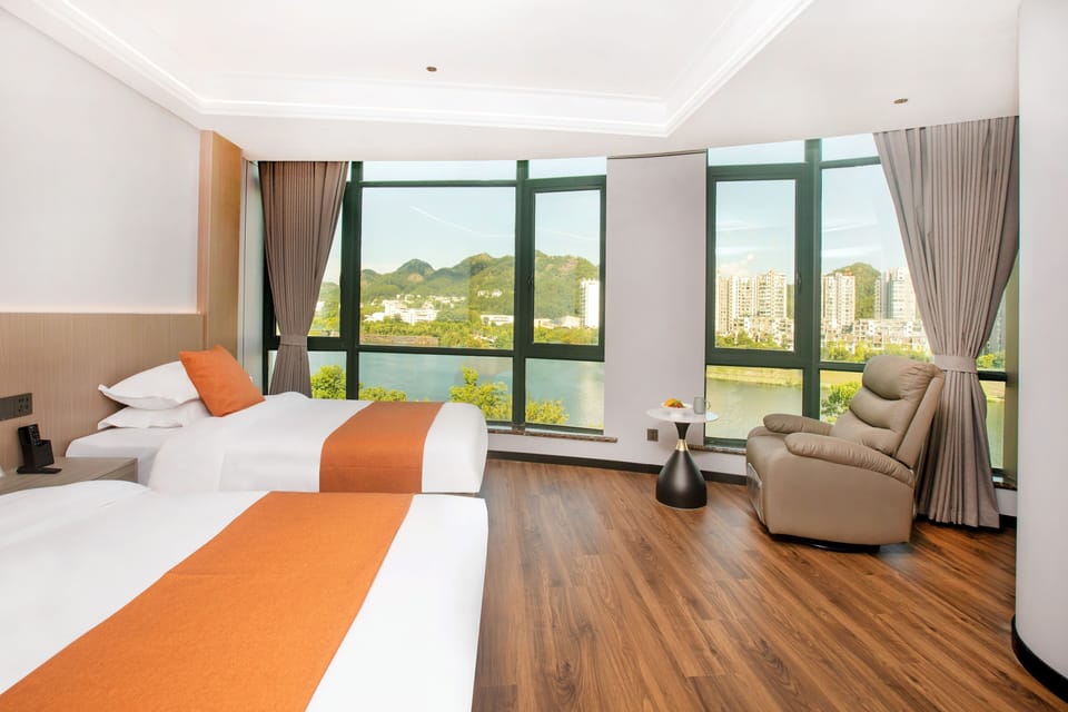 Business Double or Twin Room, Canal View | Premium bedding, down comforters, individually decorated