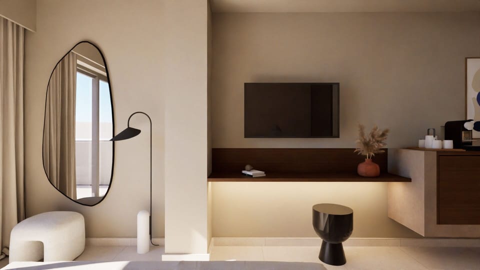 Junior Suite, Garden View | In-room safe, soundproofing, iron/ironing board, free WiFi
