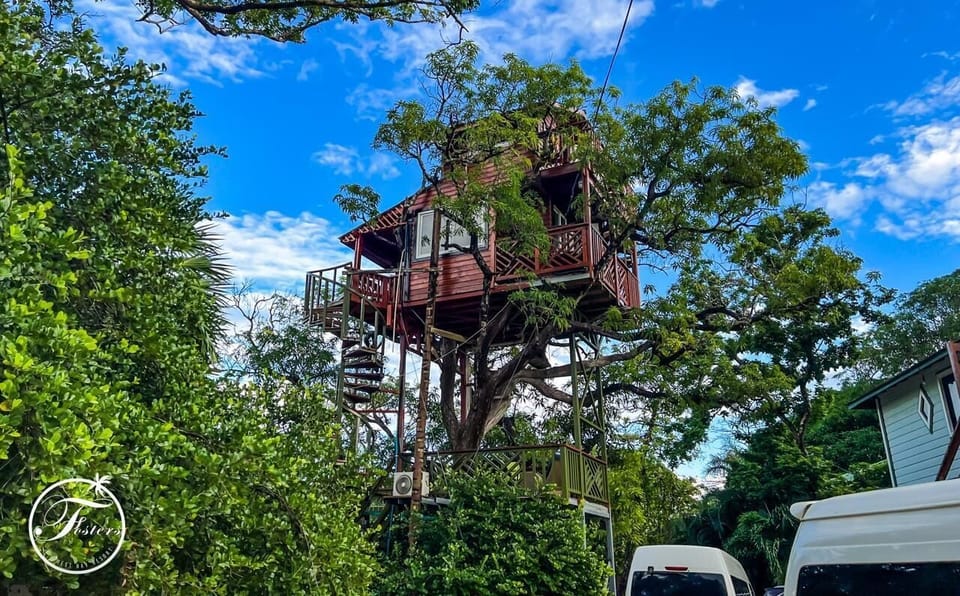 Luxury Tree House | In-room safe, desk, WiFi (free), bed sheets