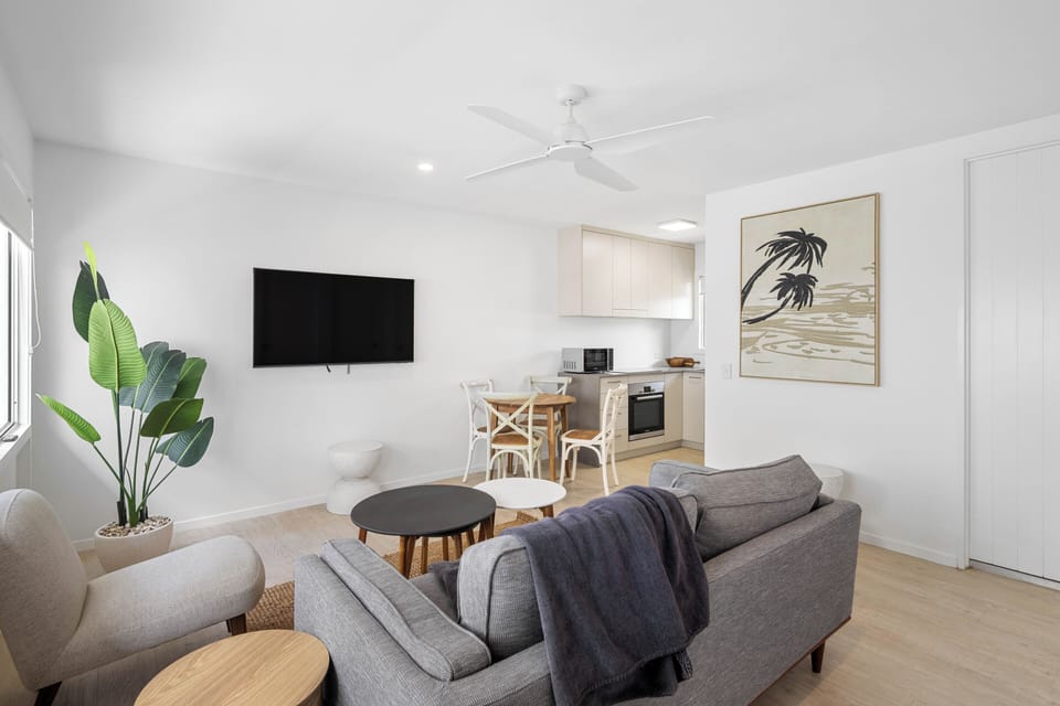 Apartment, 2 Bedrooms, Balcony | Living area | Flat-screen TV