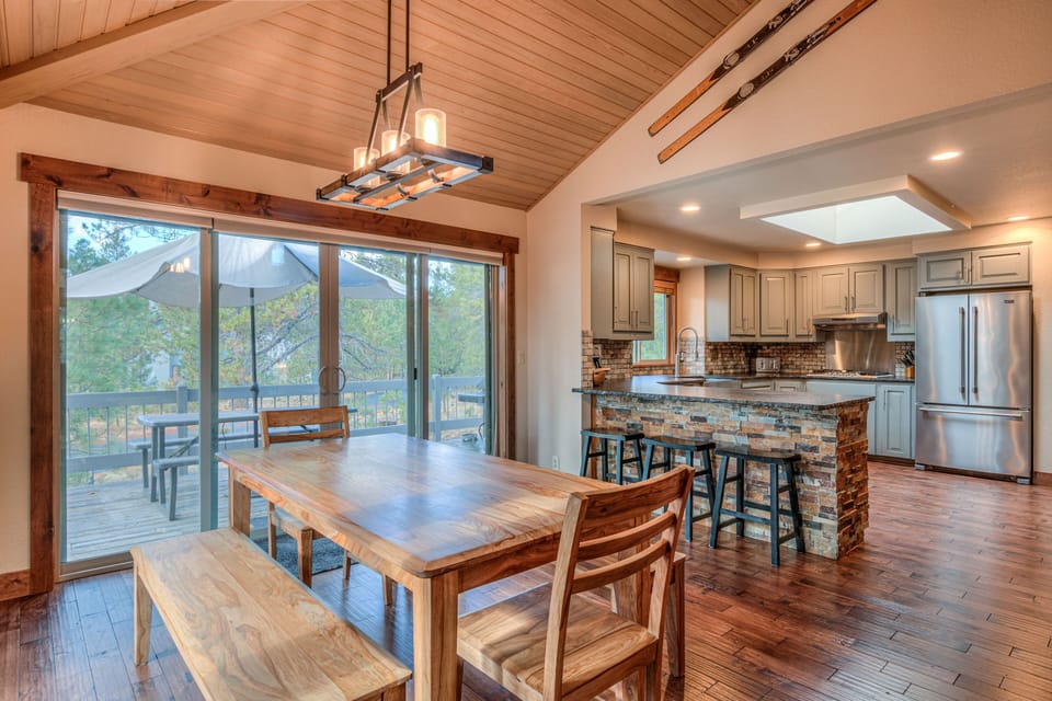 Dining Area and Kitchen