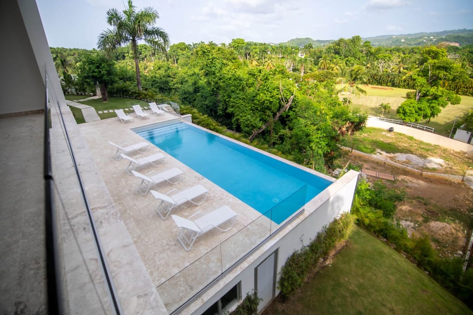 Vista piscina