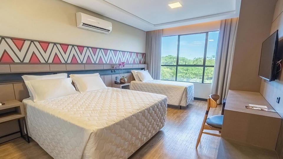 Bedroom. Interior and views may vary based on location and availability