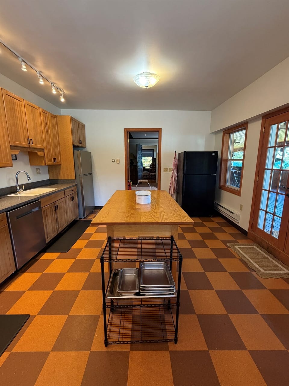 Large Kitchen with island