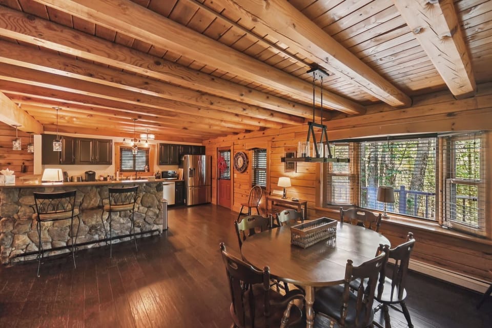 Indoors, Hardwood, Stained Wood, Architecture, Building