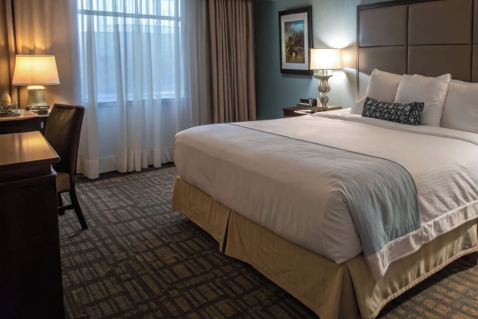 Single Room, Roll-in Shower, Non Smoking | In-room safe, desk, laptop workspace, iron/ironing board