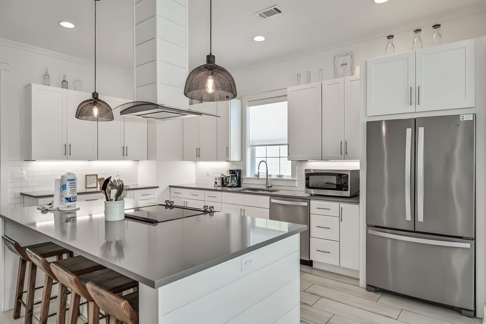 A beautifully appointed kitchen designed for both style and function.