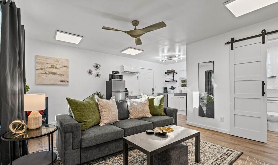 A bright living space designed for comfort, conversation, and effortless downtime