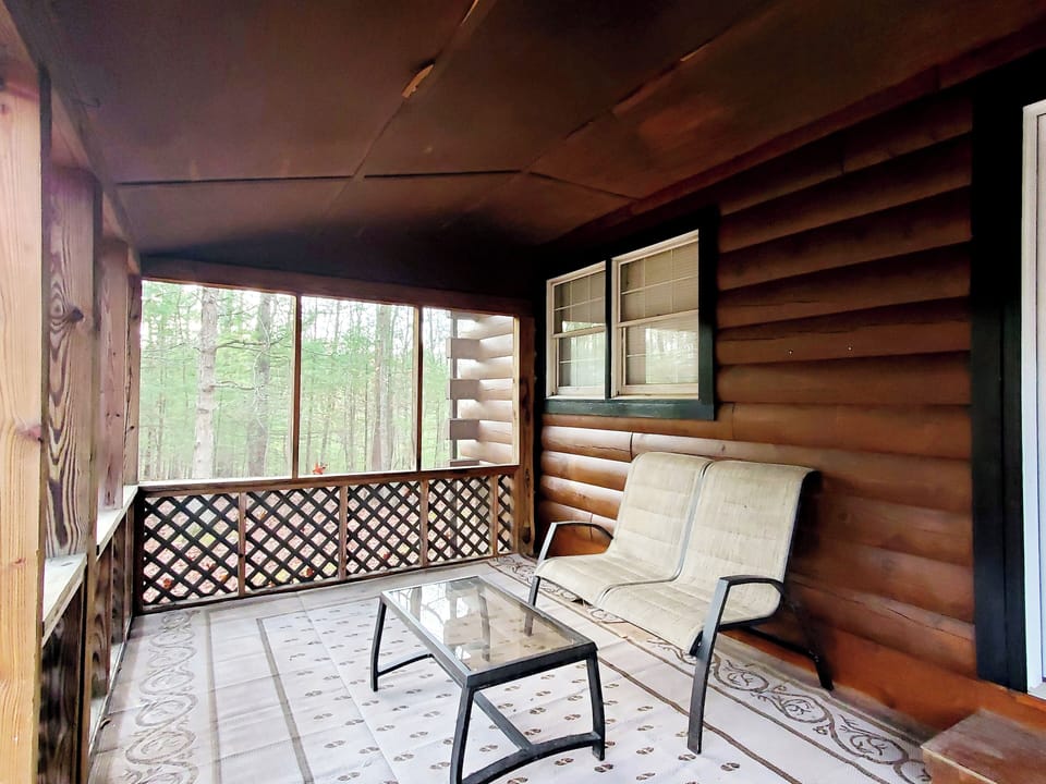 Front porch sitting area