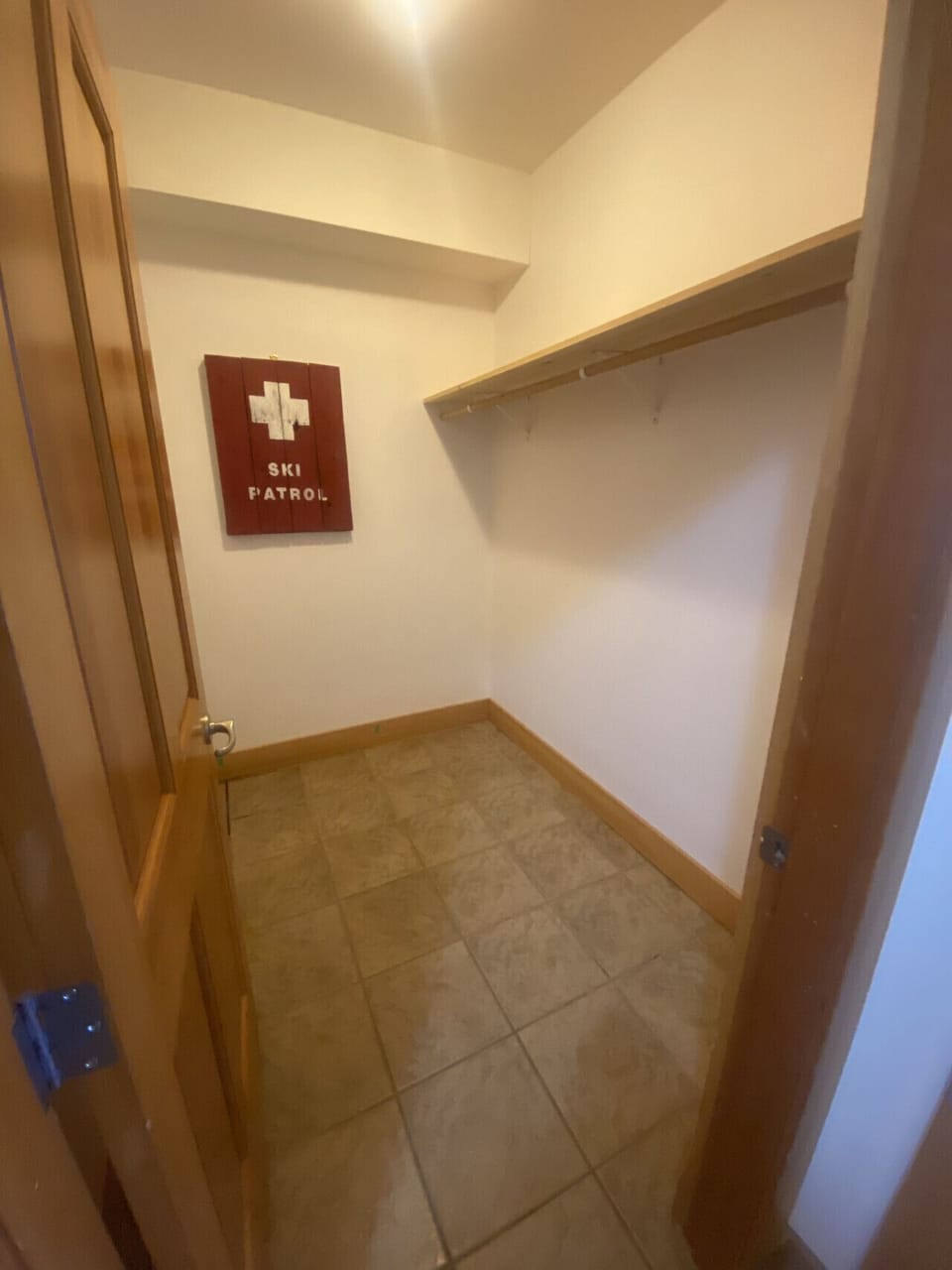 Entry storage room