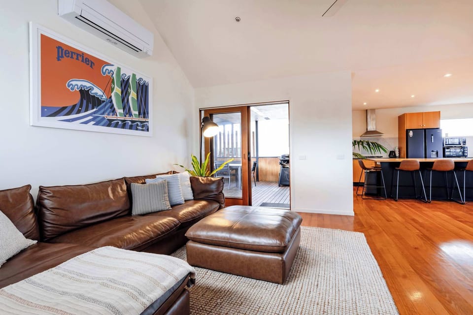 Beautiful lounge area in the top living space 