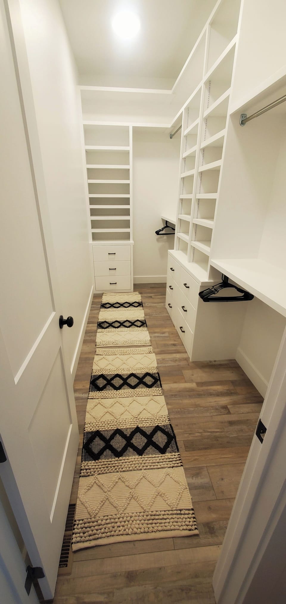 Large primary closet