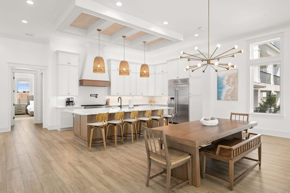 Kitchen and Dining Area On 2nd Floor