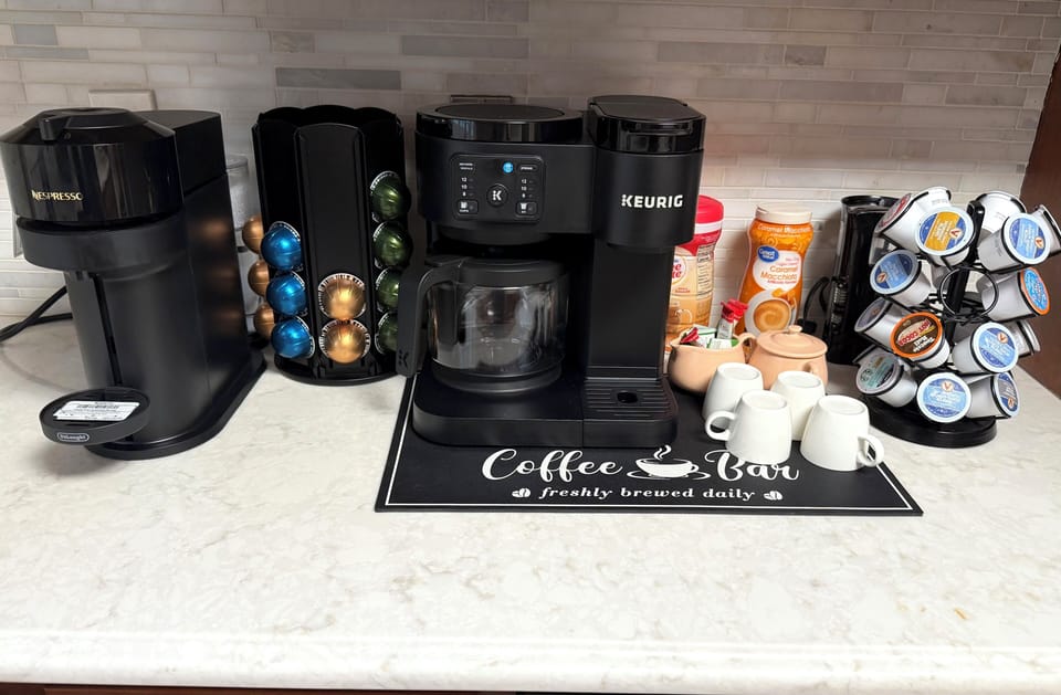 Coffee and espresso bar