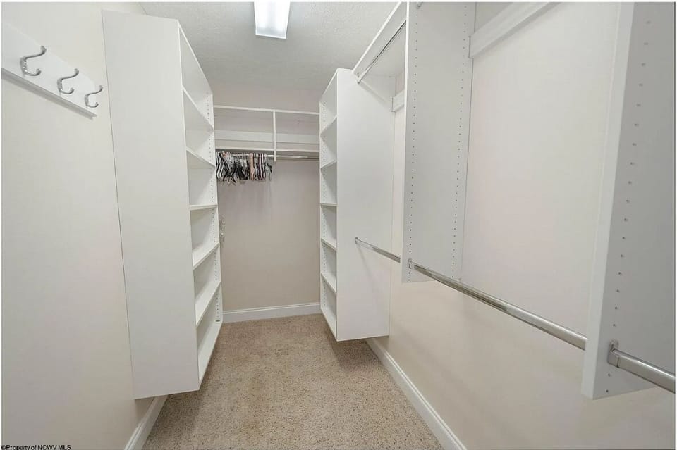 Laundry space stocked with essentials for hassle-free washing.