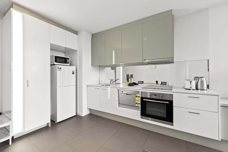 A kitchen.