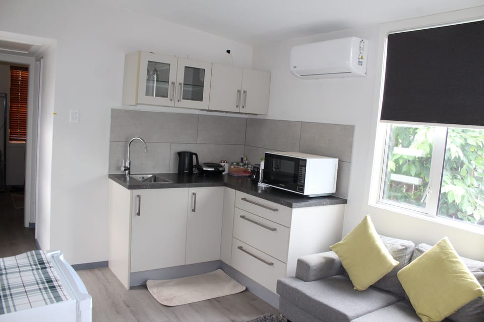 Kitchen and living