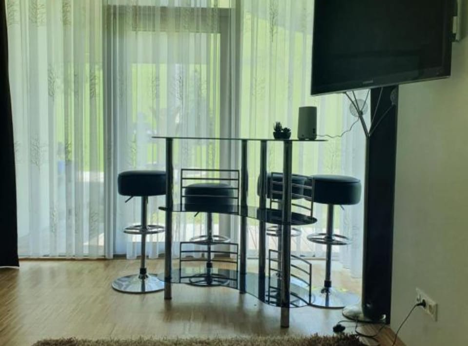 Apartment (one bedroom apartment) | Living room | 32-inch flat-screen TV with satellite channels