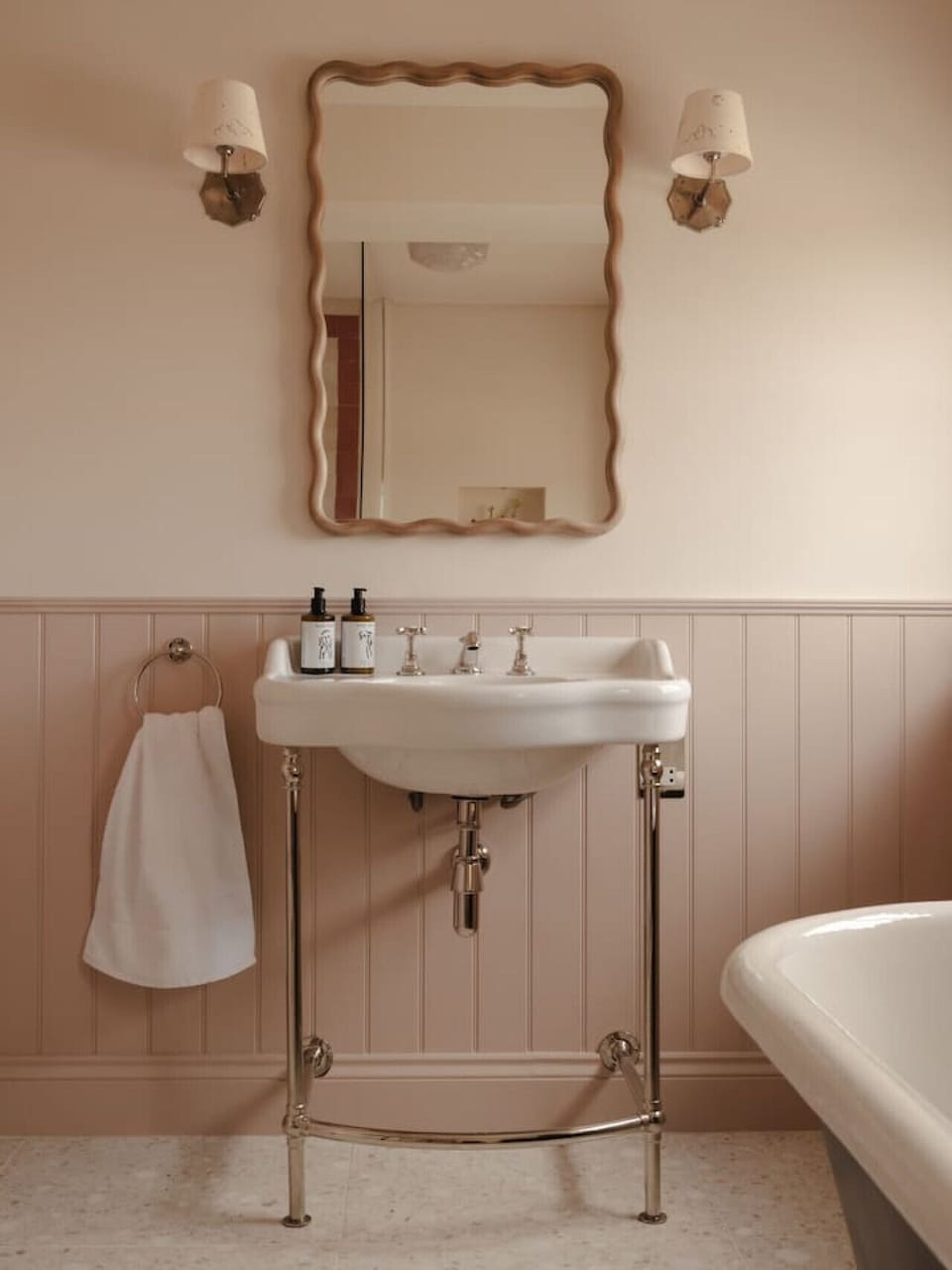 Luxury bathroom finished with classic Lefroy Brooks fittings