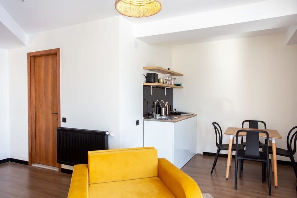 Overall, the living area is a perfect spot to relax or entertain.