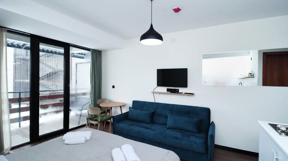 The organized layout allows you to move around comfortably.