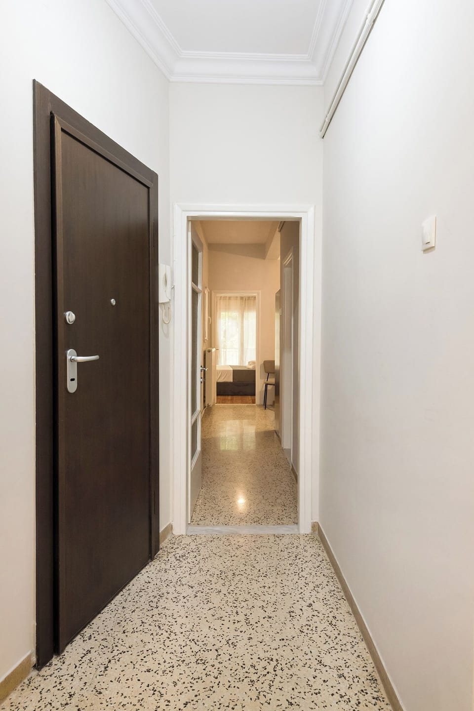 Interior entrance