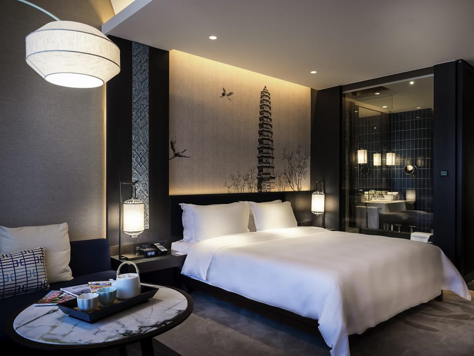 Premium bedding, minibar, in-room safe, desk