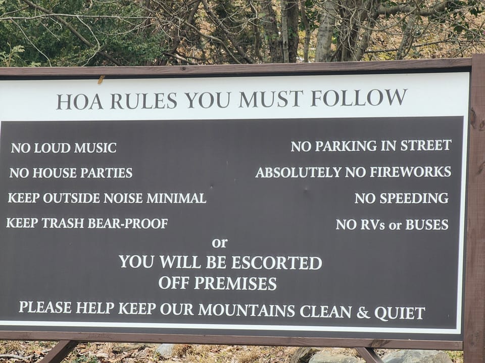 HOA Rules