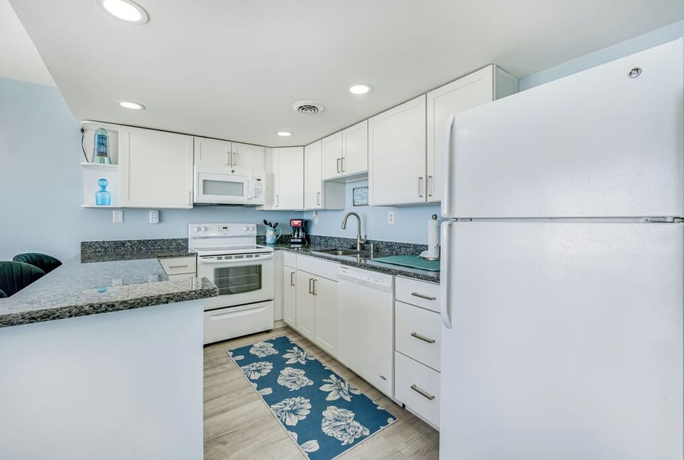 You have everything you need to create this home away from home!