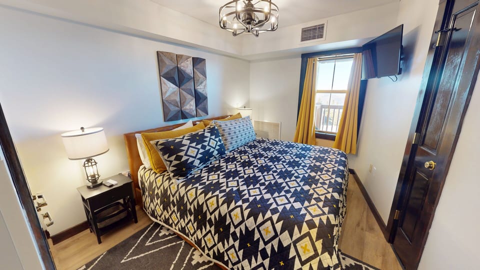 Indoors, Lamp, Home Decor, Bed, Furniture