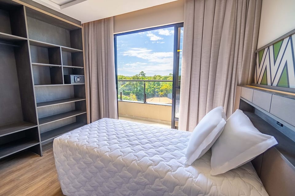 Bedroom. Interior and views may vary based on location and availability