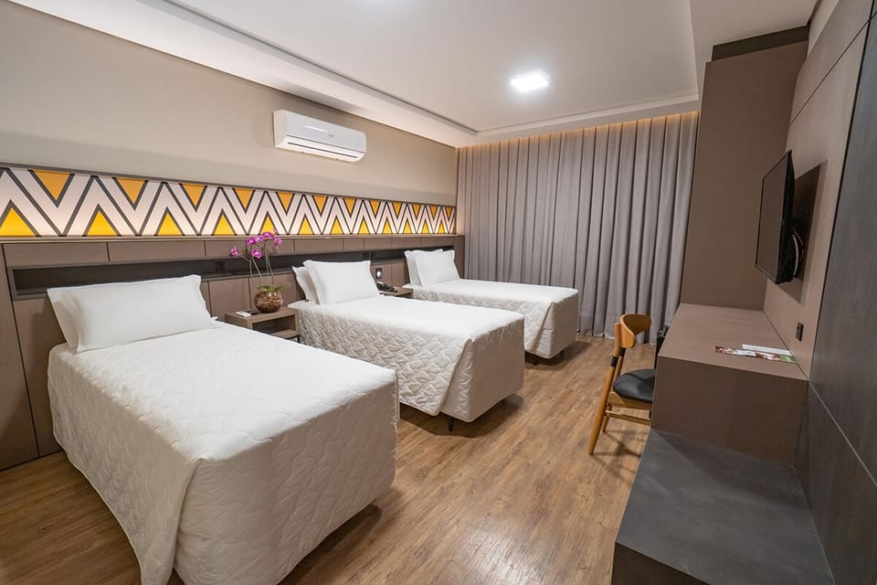 Bedroom. Interior and views may vary based on location and availability
