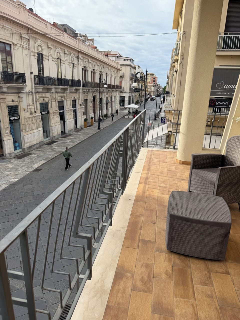 Double Room, Balcony, City View | Exterior