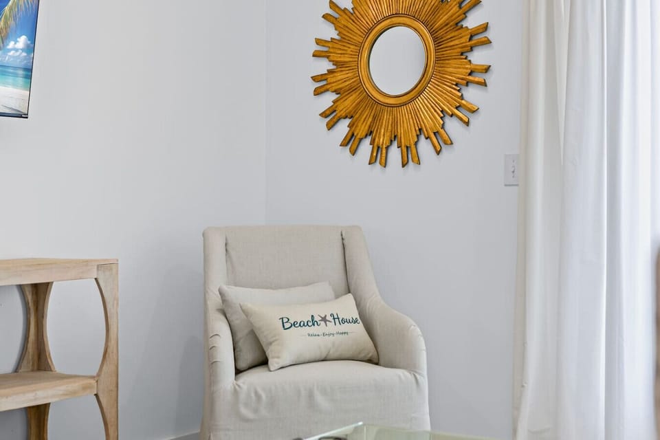 Coastal-style living room — Light, clean, and welcoming